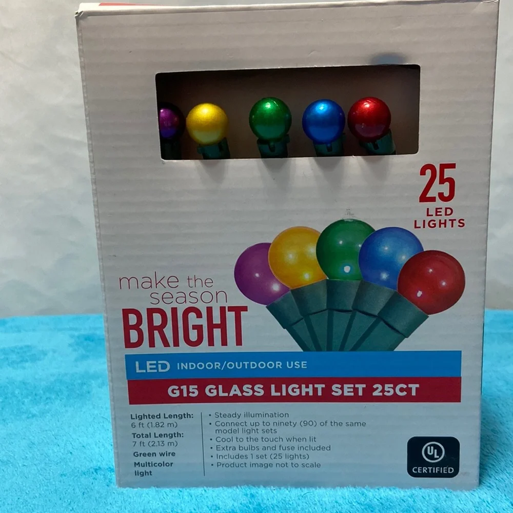 G15 Glass Light Set 25ct.